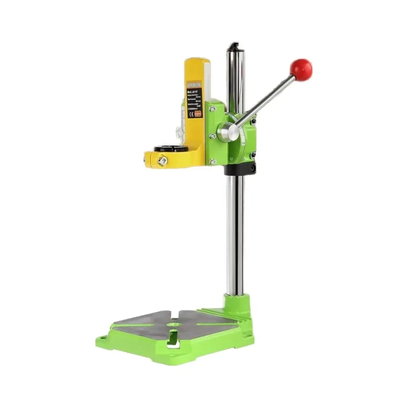 Drill Press - # 卓上ドリルスタンド。60mmの移動範囲を持ち、回転可能な床置き式。38～43mmのドリルに使用可能。家庭用多機能ツール。